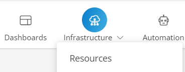 Infrastructure Resource navigation