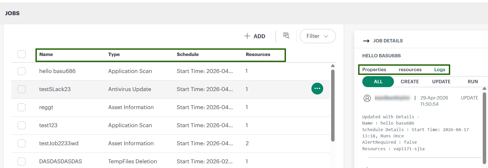 Reporting apps