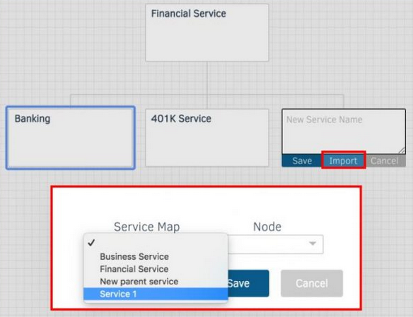 Add existing service groups to new service groups