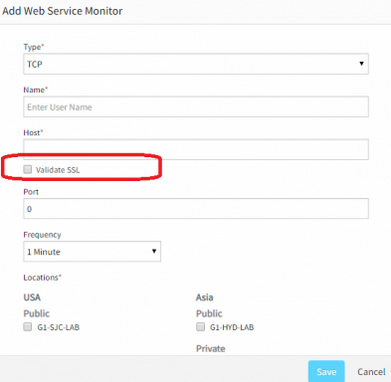 Monitor SSL certificates