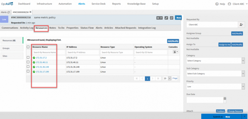 Improved inference context with incident