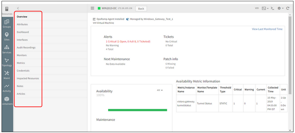 Agents tabs are missing on Windows Gateway installation on Windows device