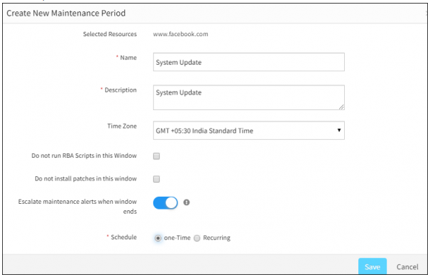 You can put a web service resource into scheduled maintenance