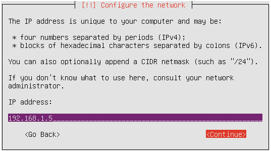 Gateway with persistent static IP configuration