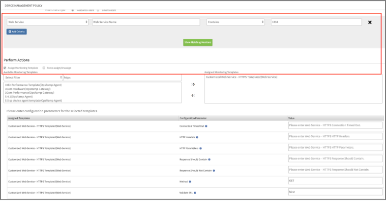 Improved template assignment for Synthetics