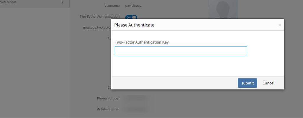 Two-Factor Authentication on YUBICO Authenticator