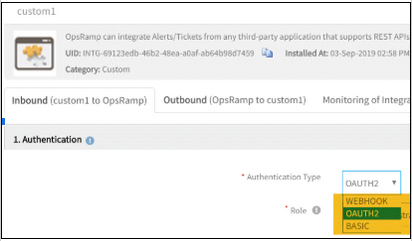 Webhook Authentication Support in Custom Integrations