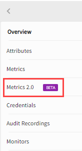 Metrics 2.0 Beta