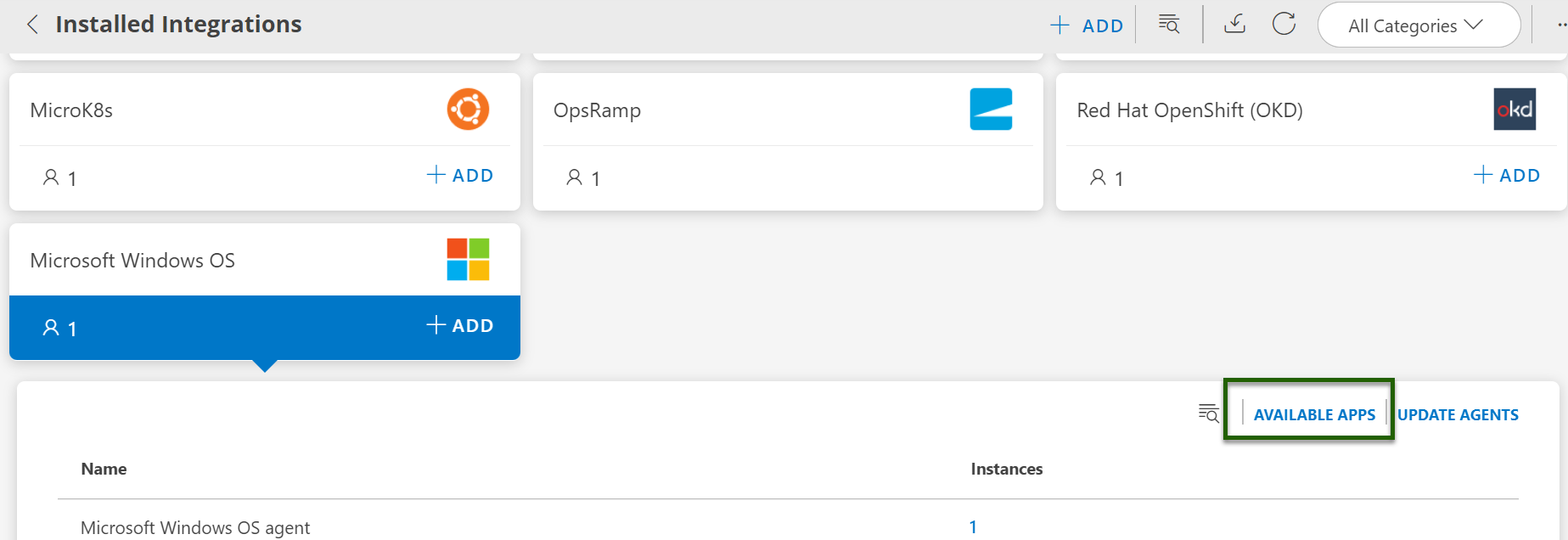 App/Integration that discovered the resource