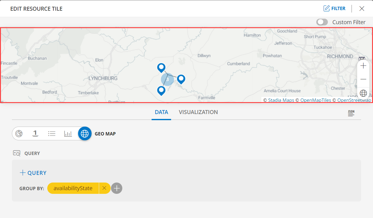 Resource Geofunctionality