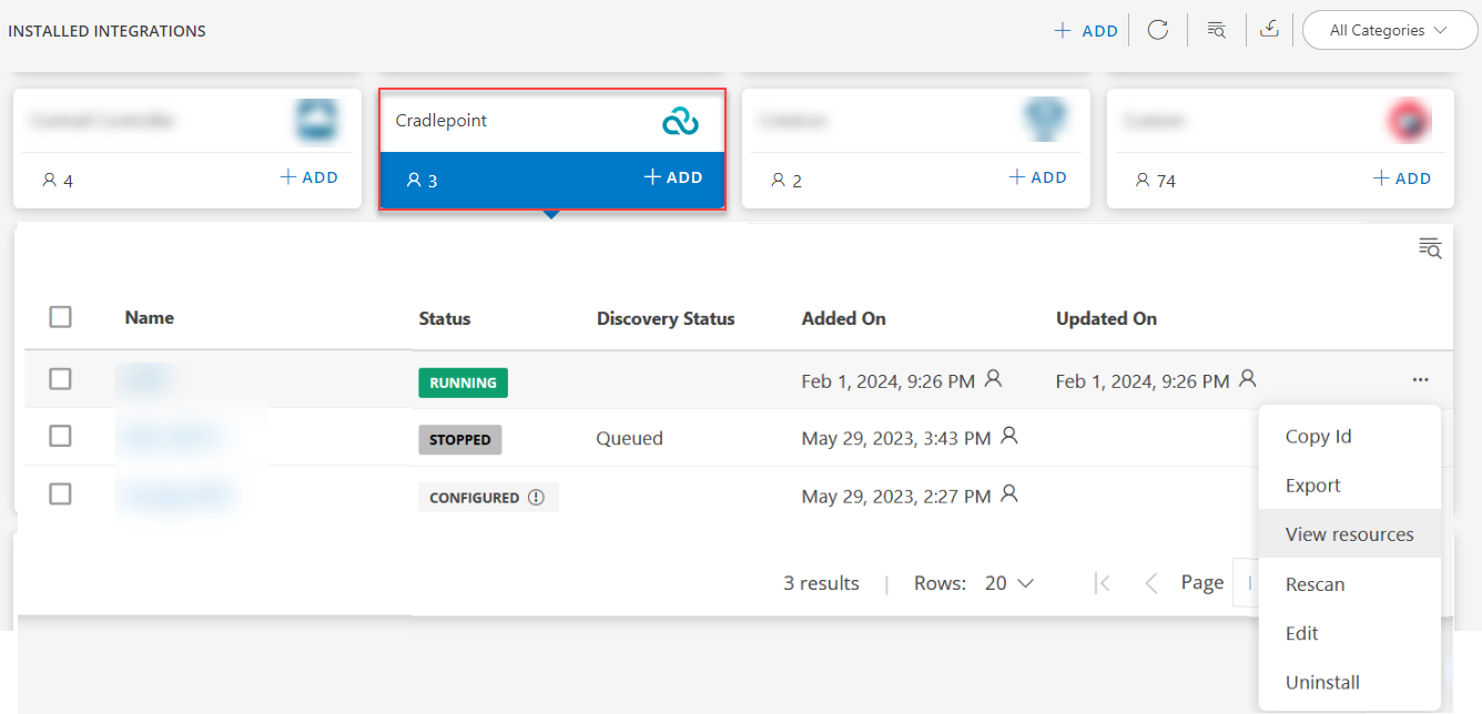 Cradlepoint Integrations