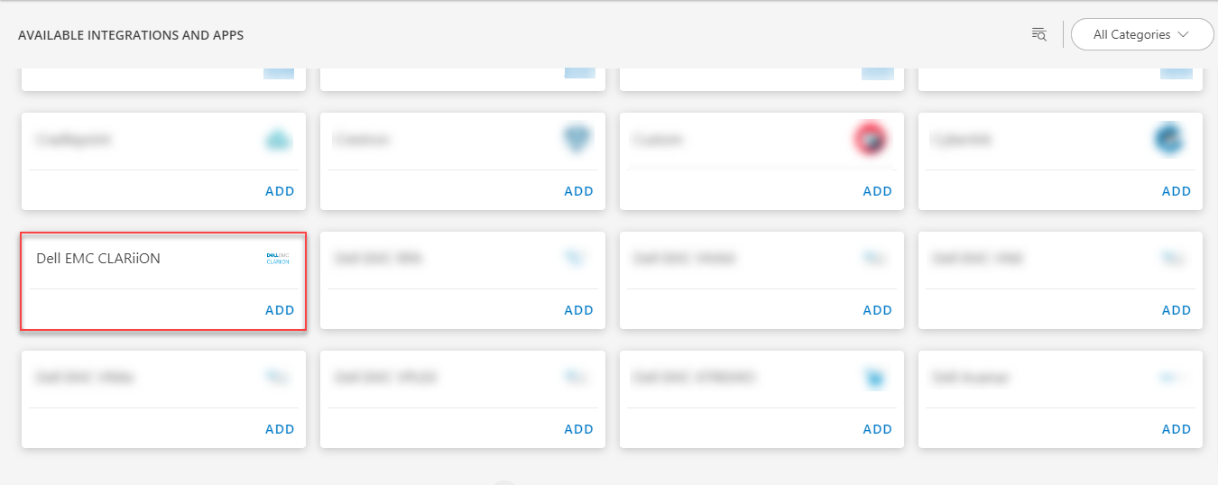 EMC CLARiiON Integrations