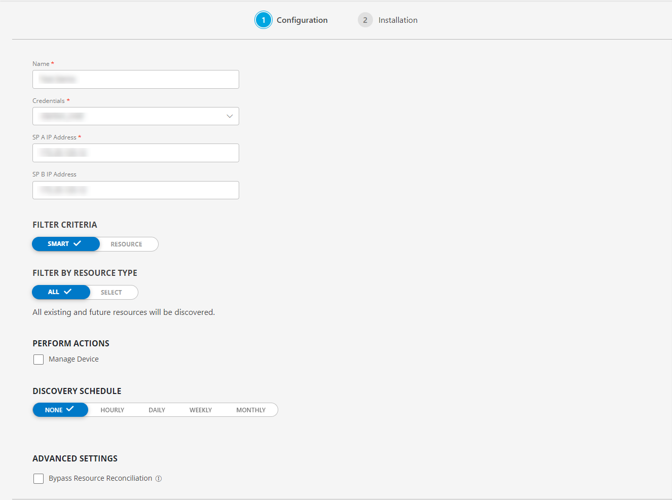 EMC CLARiiON Integrations