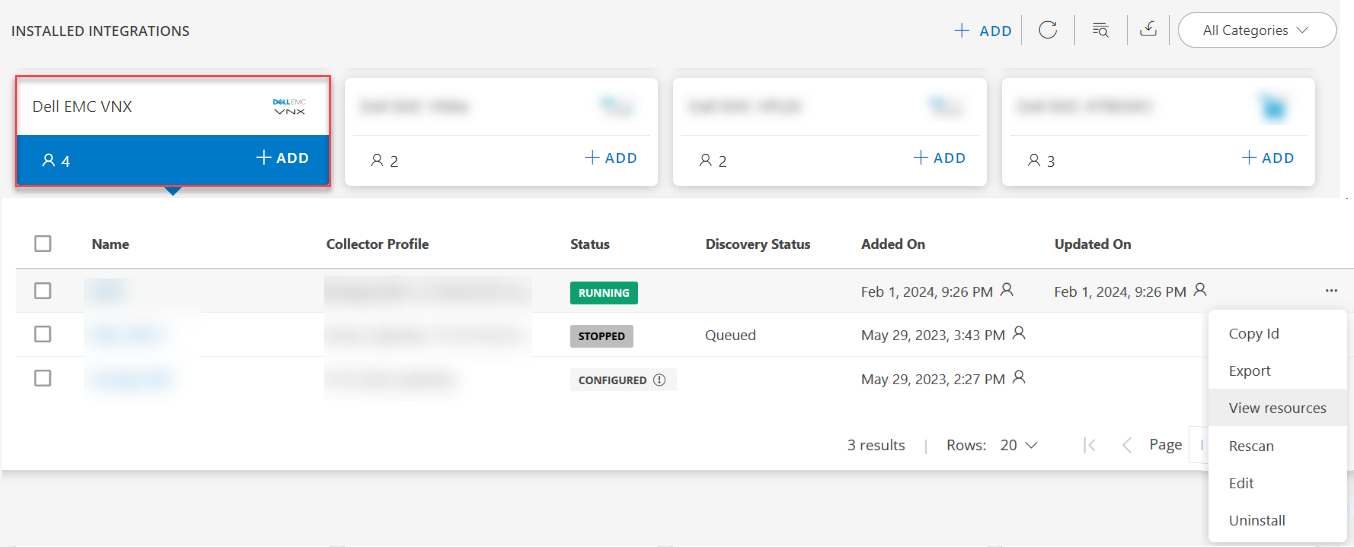 EMC VNX Integrations