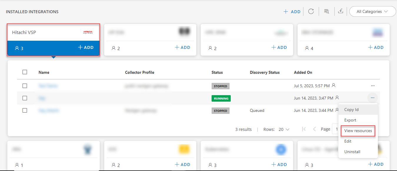 Hitachi VSP Integrations