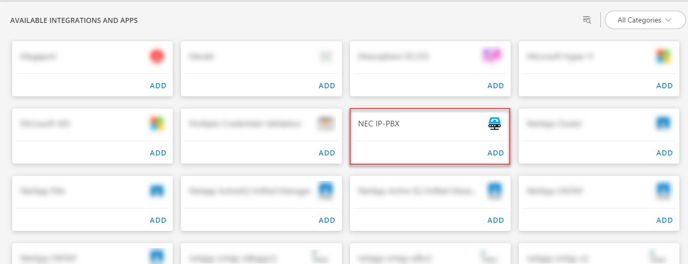 NEC IP-PBX Integrations