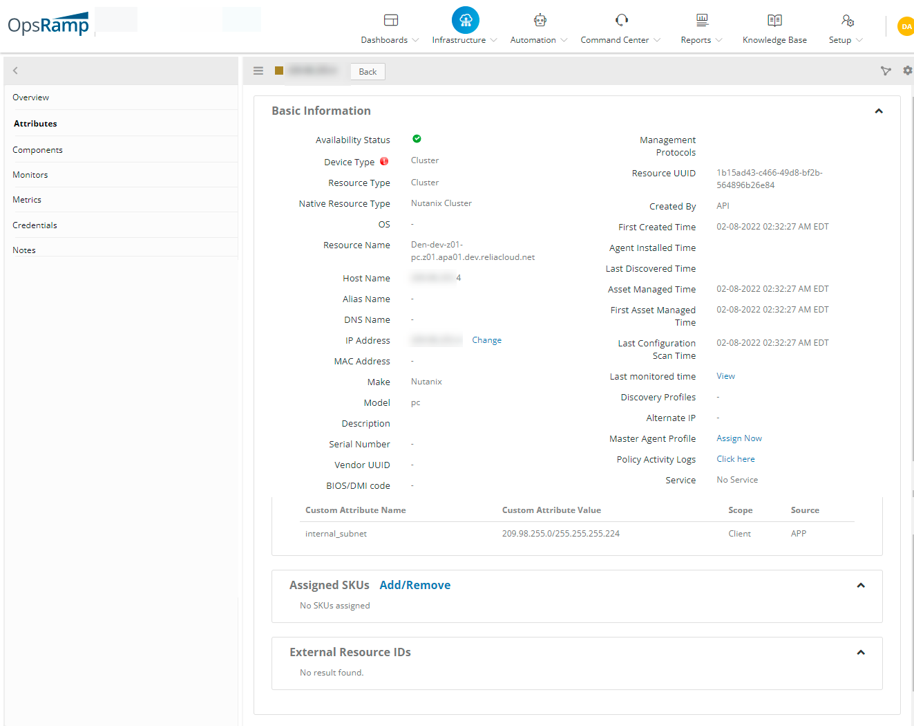 Nutanix Prism