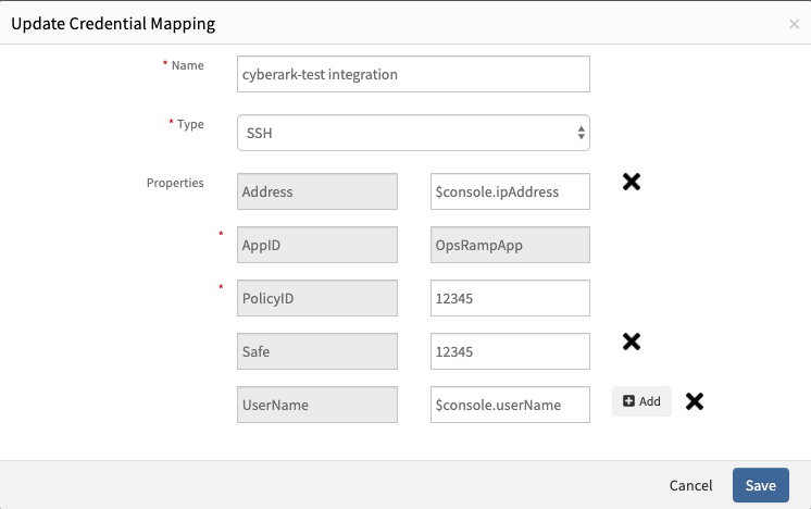 Credential Mapping