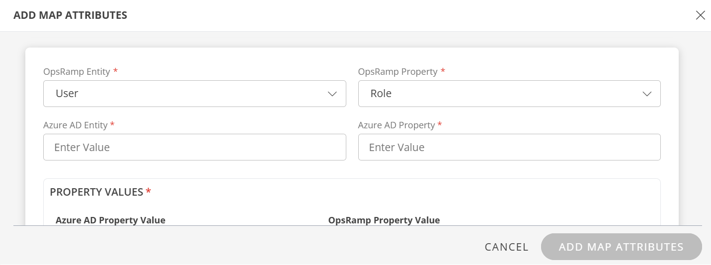 Add Map attributes
