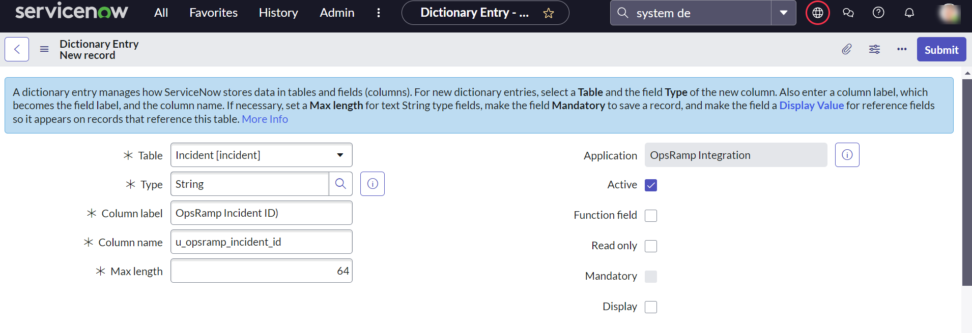 Configuring the Form Layout