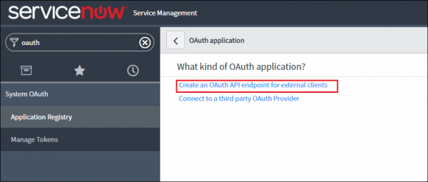 Creating an OAuth API Endpoint