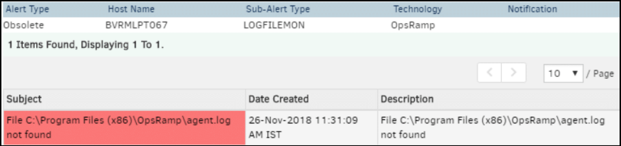 qbdbpf log file monitor service not running locally