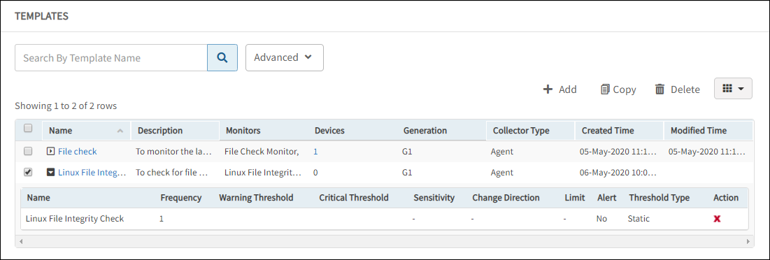 Manage Linux File Integrity Check Monitor