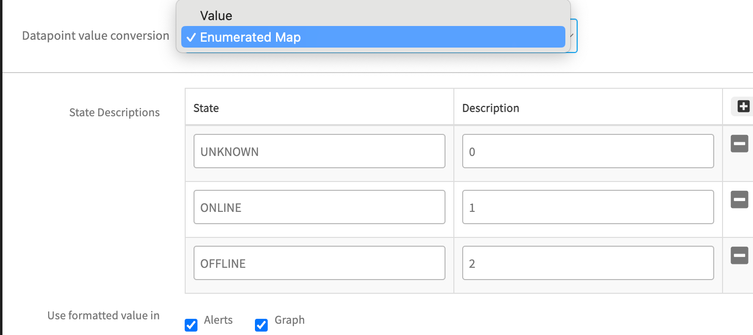 Enum mapping