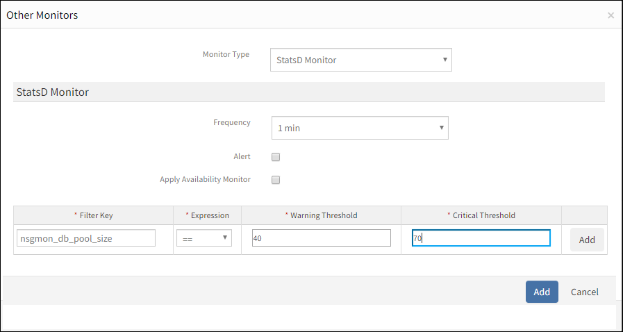 StatsD Monitor