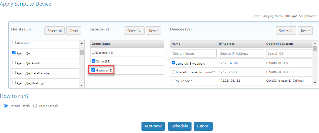 Standalone and Linked Filter Options