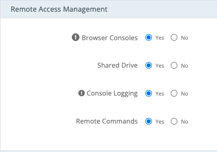 Remote Access Management