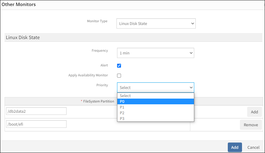 Add Linux Disk State Monitor