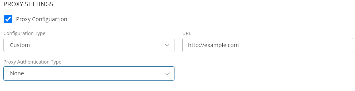 Synthetic Monitoring using a Proxy Server