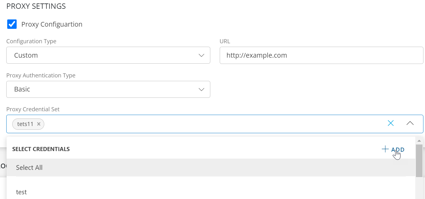 Synthetic Monitoring using a Proxy Server