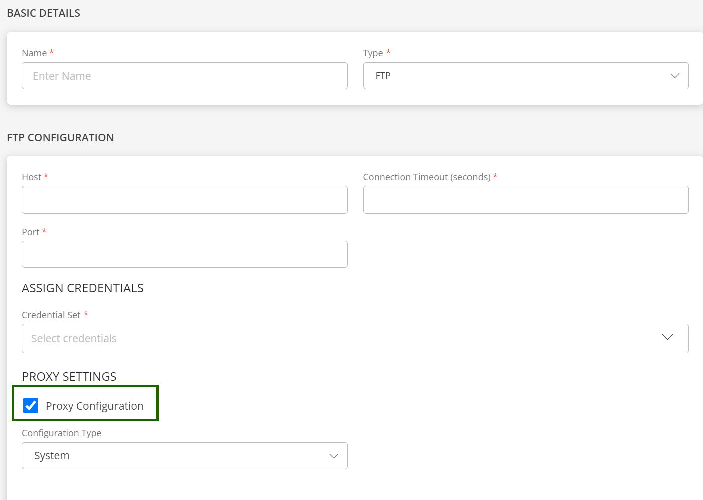 Synthetic Monitoring using a Proxy Server